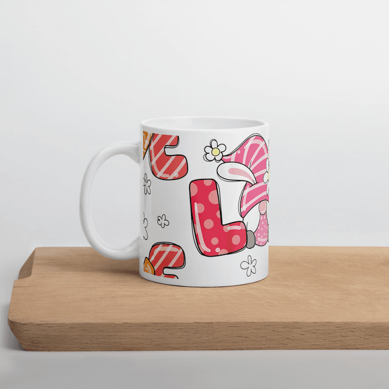 Easter Love White glossy mug / 11 oz Easter Love White glossy mug