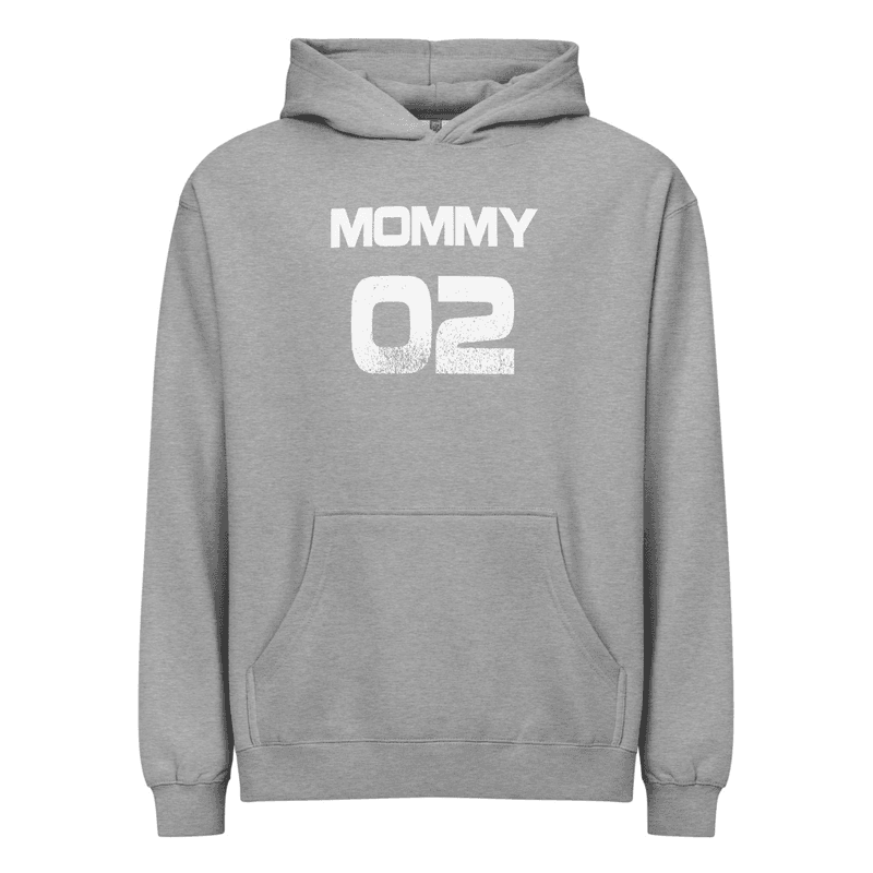 Mommy 02 Men’s box hoodie - Carbon Grey S
