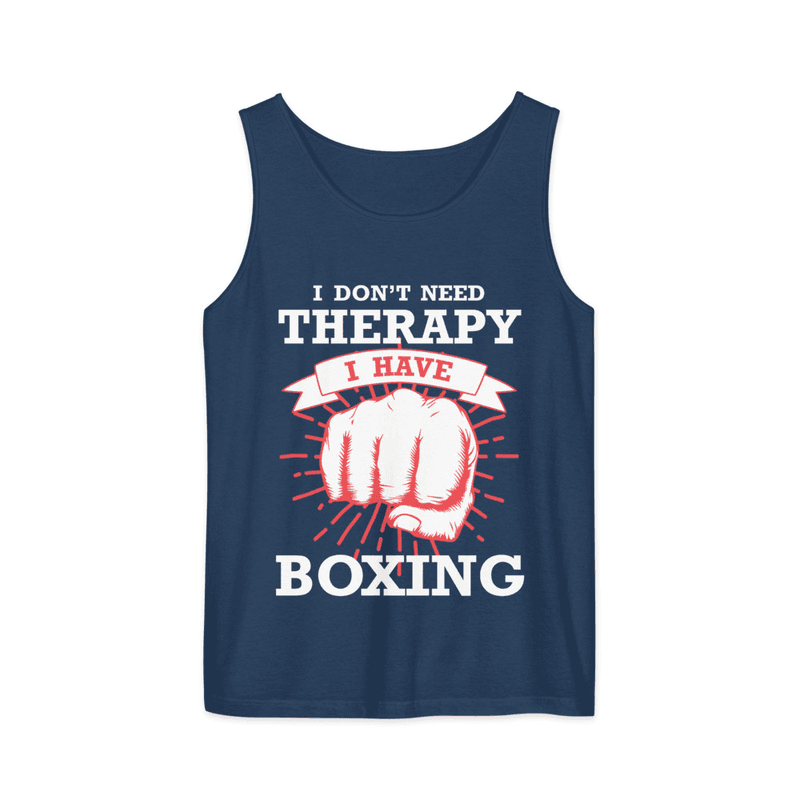 I dont need therapy i have boxing / Black / S I dont need therapy i have boxing