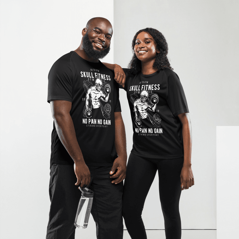 Skull Fitnes / Black / M Skull Fitnes